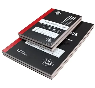 Manuscript Book A4 192 Page Feint & Margin